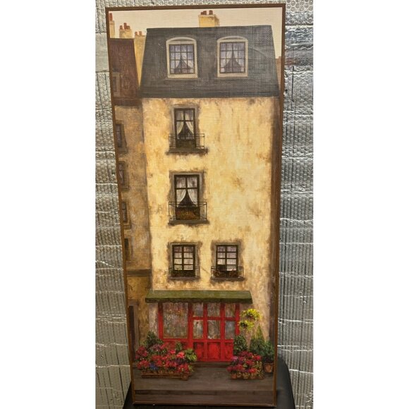 Montserrat Masdeu Flowers on the Boulevard II & III Buildings - 36" x 13.5" - Wo - Picture 10 of 10